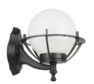 Lampy ogrodowe - Opal Kinkiet zewnętrzny 40 cm czarny - miniaturka - grafika 1