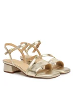 Sandały damskie - Clarks Sandały Serina35 Strap 26186120 Złoty - miniaturka - grafika 1