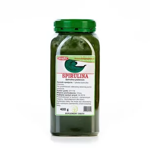 Agnex Spirulina 400g - słoik SPIRULINA(1) - Zdrowa żywność - miniaturka - grafika 1