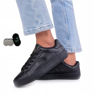 Sneakersy damskie Big Star NN274576 czarny 39 - Sneakersy damskie - miniaturka - grafika 1