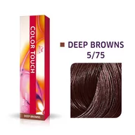 Farby do włosów i szampony koloryzujące - Wella Color Touch 5/75 Bezamoniakowa Farba 60ML - miniaturka - grafika 1