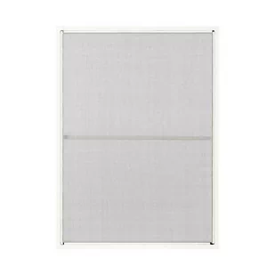 Moskitiera całoroczna ramkowa biała na okno Standard 100x120 cm tkanina biała Cando - Moskitiery - miniaturka - grafika 1