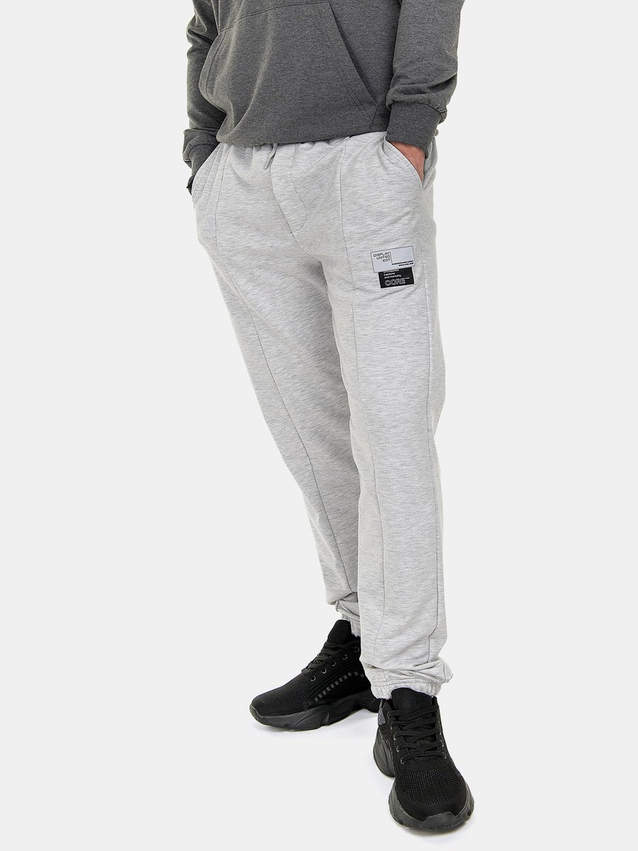 Spodnie dresowe popielaty 2XL