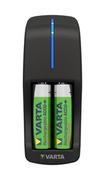 Ładowarki i akumulatory - Varta 57646 - Ładowarka baterii MINI 2xAA/AAA 2100mAh 230V - miniaturka - grafika 1