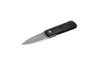 Noże - Nóż składany Maserin Daga Black/Silver FatCarbon, Elmax by Attilio Morotti (372/N) - miniaturka - grafika 1