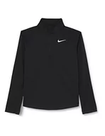 Koszulki i topy damskie - Nike Dziewczęca G NK DF LS TOP Run HZ T-Shirt, czarny, XS DD7617 - miniaturka - grafika 1