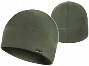 Mil-Tec Czapka Zimowa Termoaktywna Sportowa Beanie Soft Oddychająca Olive - Czapki męskie - miniaturka - grafika 1