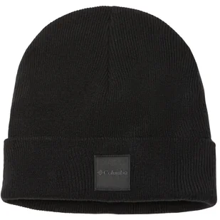 Columbia City Trek Heavyweight Beanie 1911251012, Mężczyzna, Czapka, Czarny - Czapki męskie - miniaturka - grafika 1