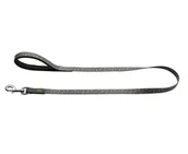 Smycze dla psów - Hunter SMYCZ PRZEPINANA DLA PSA CONVENIENCE REFLECT STARS CZARNA dł 200 szer 2cm - miniaturka - grafika 1