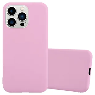 Pokrowiec Do Apple iPhone 14 PRO Etui w CANDY RÓŻOWY TPU Silikon Obudowa Case Cover Ochronny Plecki Cadorabo - Etui i futerały do telefonów - miniaturka - grafika 1