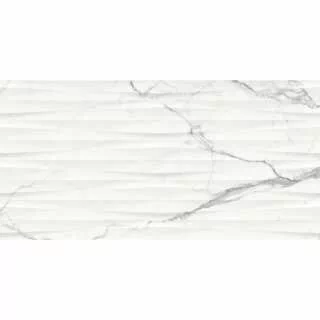 Glazura Ginevra White Structure Glossy Rect 29,8X59,8 Cersanit