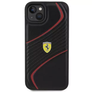 Ferrari FEHCP15MPTWK iPhone 15 Plus 6.7" czarny/black hardcase Twist Metal Logo - Etui i futerały do telefonów - miniaturka - grafika 3