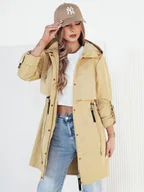 Kurtki damskie - Kurtka damska parka TILSON żółta Dstreet TY4193-L - miniaturka - grafika 1