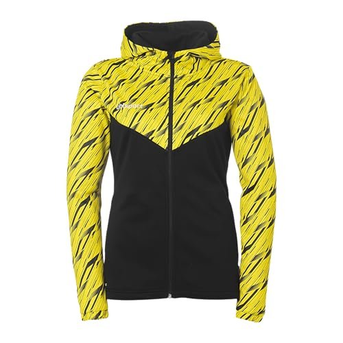 uhlsport Piłka nożna Progressive 28 Multi Hood kurtka – damska kurtka treningowa, sportowa bluza z kapturem i stójką