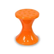 Krzesła obrotowe dla dzieci - Krzesło krzesełko dziecięce taboret dziecięcy do ogrodu Pomarańczowe UC824008-02 - miniaturka - grafika 1