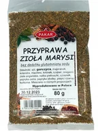 Przyprawy i zioła sypkie - PRZYPRAWA ZIOŁA MARYSI 80 G PAKAR - miniaturka - grafika 1