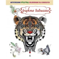 Poradniki hobbystyczne - Piękne tatuaże Antystresowe kreatywne kolorowanie dla dorosłych - Amber - miniaturka - grafika 1