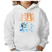 Bluzy dla dziewczynek - BLUZA DZIECIĘCA BLUEY BLUE 104 DLA DZIEWCZYNKI CHŁOPCA PREZENT - miniaturka - grafika 1