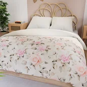 Pościel - Komplet pościeli z bawełny satynowej 160x200 cm, Rosalina - miniaturka - grafika 1