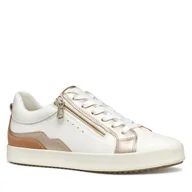 Sneakersy damskie - Sneakersy Geox D Blomiee D466HJ 05422 C1R8Z Biały - miniaturka - grafika 1