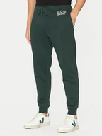 Spodnie sportowe męskie - Gap Spodnie dresowe 542221-00 Zielony Regular Fit - miniaturka - grafika 1