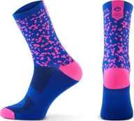 Skarpety termoaktywne - Accent Skarpetki kolarskie Freak, niebiesko-różowe, rozmiar XL 45-46 - miniaturka - grafika 1