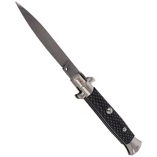 Frank Beltrame - Nóż sprężynowy Stiletto Carbon Fiber - FB 23/37CF - Noże - miniaturka - grafika 4