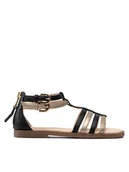 Buty dla dziewczynek - Geox Sandały J S. Karly G. D J7235D 054AJ C0531 M Czarny - miniaturka - grafika 1