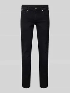 Jeansy o kroju slim fit z 5 kieszeniami model ‘HATCH’ - Spodnie męskie - miniaturka - grafika 1
