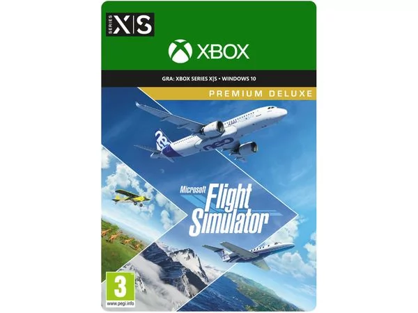 Microsoft Flight Simulator Edycja Premium Deluxe GRA XBOX SERIES X cyfrowa