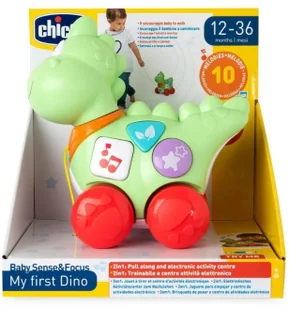 Mój pierwszy Dinozaur interaktywny - Chicco - Zabawki interaktywne dla dzieci - miniaturka - grafika 1