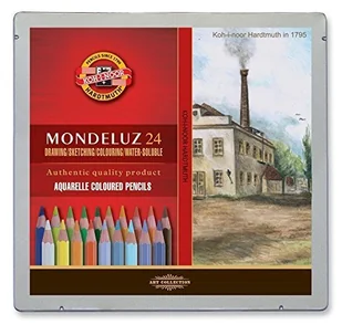 Koh-I-Noor Kredki Mondeluz 24 kolory - Kredki, ołówki, pastele i pisaki - miniaturka - grafika 3
