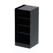 Czarny organizer biurowy YAMAZAKI Tower