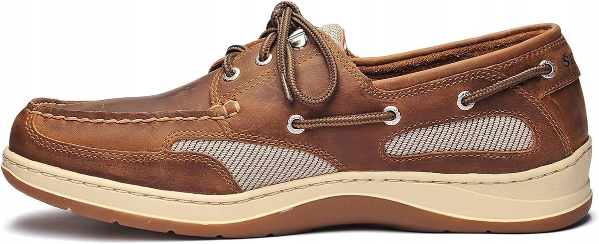 SEBAGO MĘSKIE PÓŁBUTY SKÓRZANE BRĄZOWE 41,5 16DA