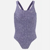 Stroje kąpielowe - Kostium kąpielowy NIKE Hydrastrong Multi Print NESSD045 582 S (130-140cm) f - miniaturka - grafika 1