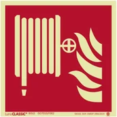 Tablice BHP - F002 - Znak ochrony PPOŻ. „Hydrant wewnętrzny” - samoprzylepny - 150x150 mm. - miniaturka - grafika 1