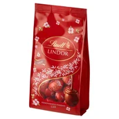 Inne słodycze - Lindt Lindor Czekolada mleczna z delikatnie rozpływającym się nadzieniem 180 g - miniaturka - grafika 1
