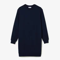 Sukienki - Damska Sukienka LACOSTE DRESSES EF2591.166 – Granatowy - miniaturka - grafika 1