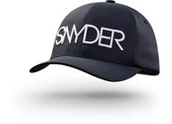 Czapki męskie - Czapka golfowa SNYDER Delta Navy L/XL, YUPOONG, FLEXFIT - miniaturka - grafika 1