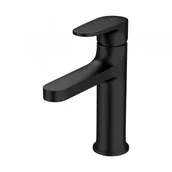 Baterie umywalkowe - Cersanit Inverto bateria umywalkowa stojąca czarna uchwyty 2 Design in 1 czarny i złoty S951-295 S951-295 - miniaturka - grafika 1