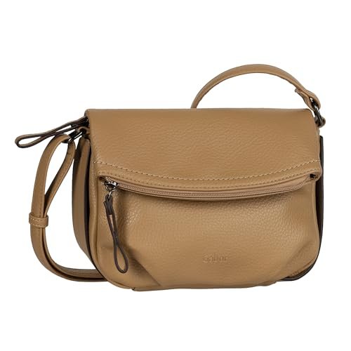 Gabor bags Mabel damska torba na ramię Crossbody Bag mała, brązowy, S