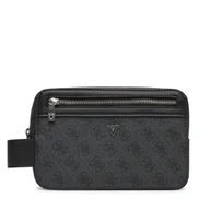 Kosmetyczki, organizery i kuferki - Kosmetyczka Guess PMLOLO P5239 Czarny - miniaturka - grafika 1