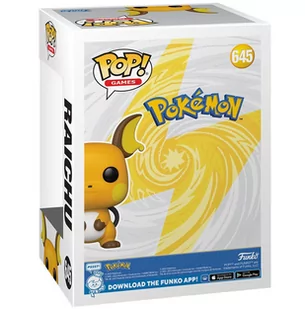 Figurka Funko Pop 645 Raichu Pokemon - Figurki dla dzieci - miniaturka - grafika 3