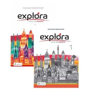 Explora 1. Curso de españ ol. Podręcznik + audio online i zeszyt ćwiczeń do języka hiszpańskiego - Książki do nauki języka hiszpańskiego - miniaturka - grafika 1