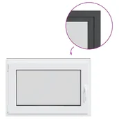 Tablice i flipcharty - vidaXL Okno piwniczne RISOR 60x100 cm uchylno-rozwierne DIN lewe - miniaturka - grafika 1