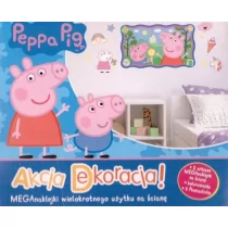 Media Service Zawada Peppa Pig. Akcja dekoracja - praca zbiorowa - Kolorowanki, wyklejanki - miniaturka - grafika 1