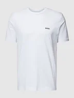 Koszulki męskie - T-shirt z nadrukiem z logo - miniaturka - grafika 1