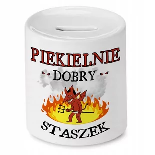 Skarbonka dla Staszka na Urodziny Imieniny Prezent z Nadrukiem ze Zdjęciem - Skarbonki - miniaturka - grafika 1