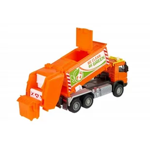 MAJORETTE Śmieciarka Volvo 19cm 374-3000 - Samochody i pojazdy dla dzieci - miniaturka - grafika 4