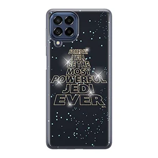 Etui Gwiezdne Wojny 014 Star Wars Nadruk pełny Granatowy Producent: Samsung, Model: M53 5G - Etui i futerały do telefonów - miniaturka - grafika 1